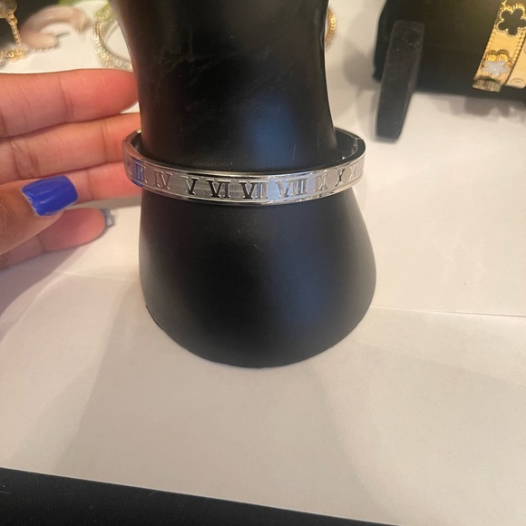 Silver Roman Numeral Bracelet - Picture 2 of 5